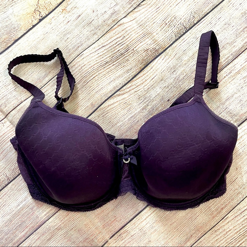 Purple Chantelle Moulded Cup Bra
